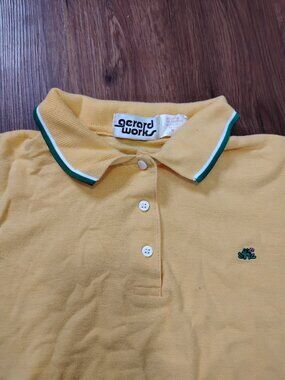Vintage Gerard Works Frog Flower Polo Shirt